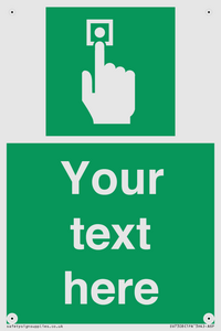 Custom Safe Condition Emergency call point